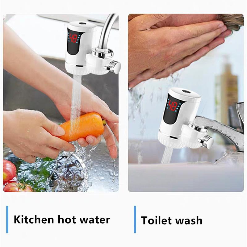 Mixers Heater Electronic Faucet And Instant hot Electric Water Taps