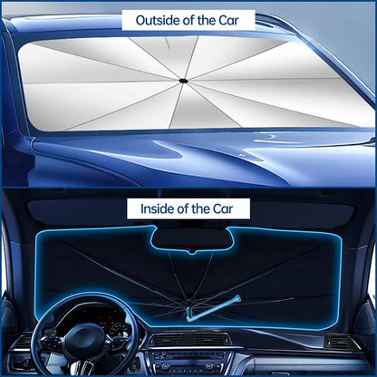 Car Windshield Sun Shade Umbrella -(Heat Insulation Protection) for Auto Windshield Covers Most Cars