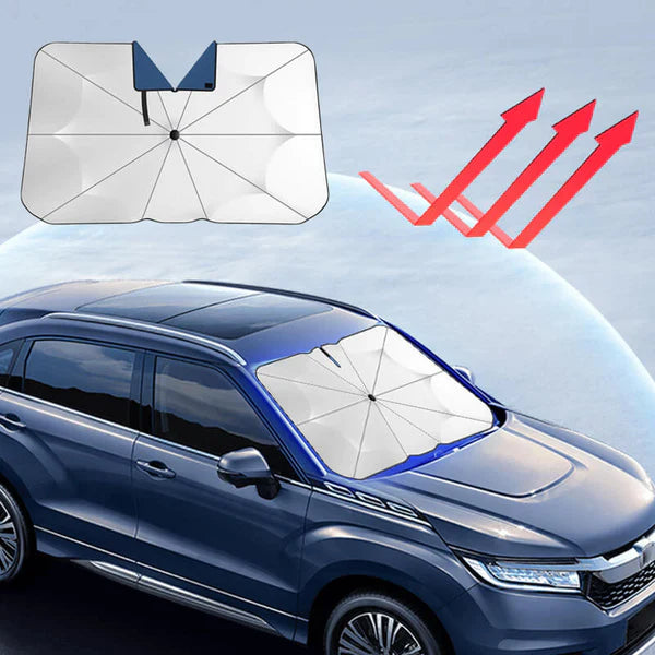 Car Windshield Sun Shade Umbrella -(Heat Insulation Protection) for Auto Windshield Covers Most Cars