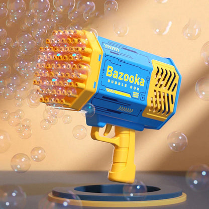 Bazooka Launches bubbles 69 holes