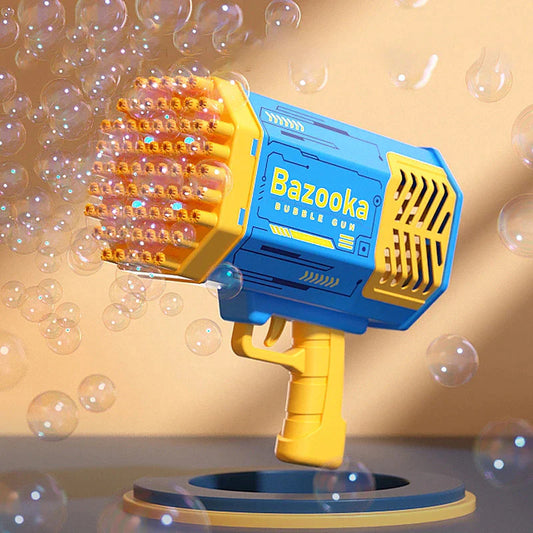 Bazooka Launches bubbles 69 holes