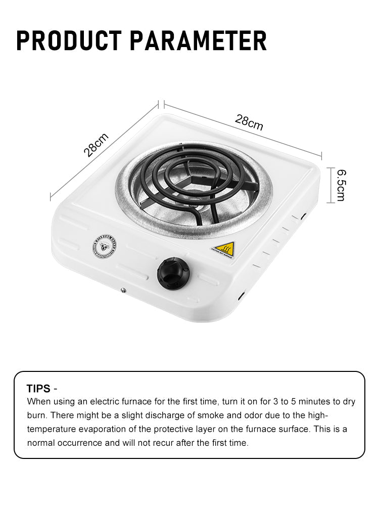 Electric Single Spiral Stove