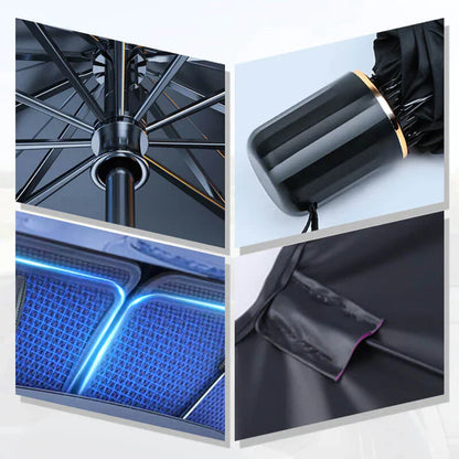 Car Windshield Sun Shade Umbrella -(Heat Insulation Protection) for Auto Windshield Covers Most Cars