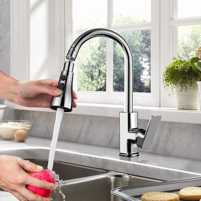 360° Rotation 3 Modes kitchen Sink faucet Extension