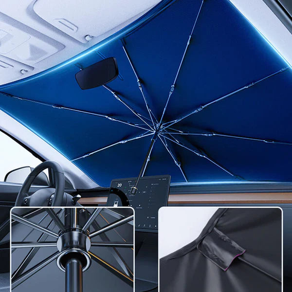 Car Windshield Sun Shade Umbrella -(Heat Insulation Protection) for Auto Windshield Covers Most Cars