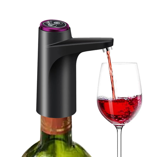 Electric Wine Aerator Dispenser Kitchen Bar Wine Separator One-touch Automatic Wine Decanter Whiskey Pump Dispenser Liquor Pump