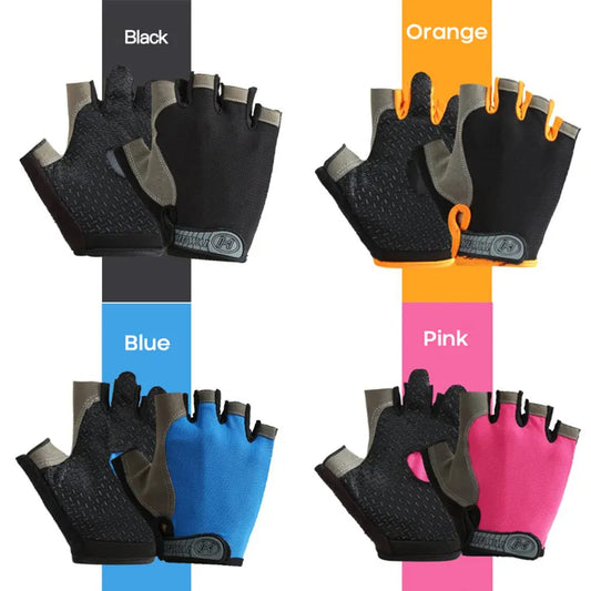 Cycling Half-finger Gloves Breathable Non-slip Fingerless Sport Gloves Bicycle Gloves Unisex Tactical Gloves Cycling Equipment
