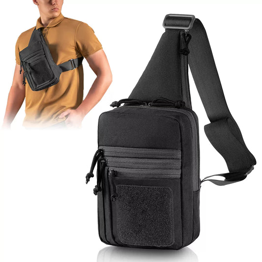 Tactical Gun Bag Military Shoulder Strap Bag Hunting Gun Holster Pouch Pistol Holder Case for Handgun Airsoft Adjustable Pack