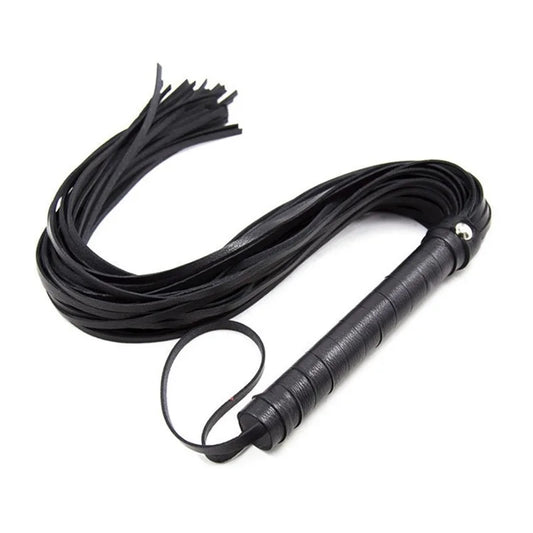 Horsewhip Riding Sports Equipment Anti Slippery PU Leather Handle Horse Whip Riding Horse Racing Equestrian Tool