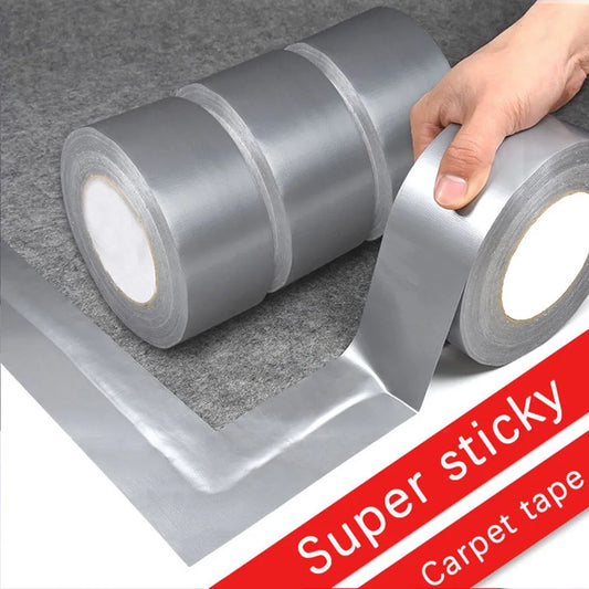 Super Sticky Cloth Duct Tape Carpet Binding Floor Waterproof Heavy Duty Industrial Adhesive Tape Repair Bundles