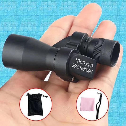 Portable HD Mini Pocket Monocular Telescope High Magnification Zoom Outdoor Fishing Telescope for Hunting Camping Mountaineering