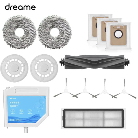 Dreame Bot L10s Ultra L10 Ultra Robot Vacuum Cleaner Spare Parts, Rubber / Side Brush, Cover, Filter, Mop Rag, Dust Bag Optional