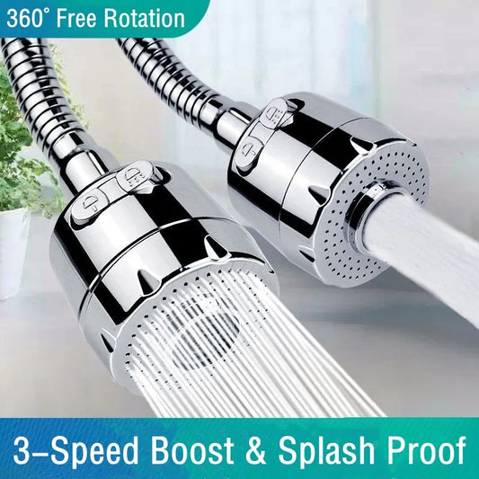 2/3 Modes Sink Faucet 360 Degree Rotation Filter Extension Tube Shower Water Saving Tap Universal Kitchen Gadgets  Accessories