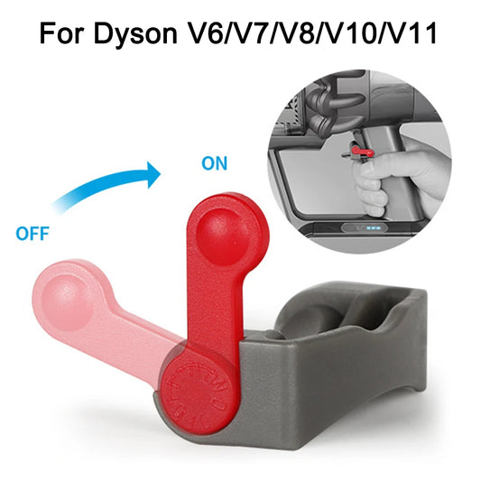 For Dyson V7 V8 V10 V11 Vacuum Cleaner Parts Trigger Lock,On/Off Power Button Control Clamp Cleaning Accessories,Free Your Hands