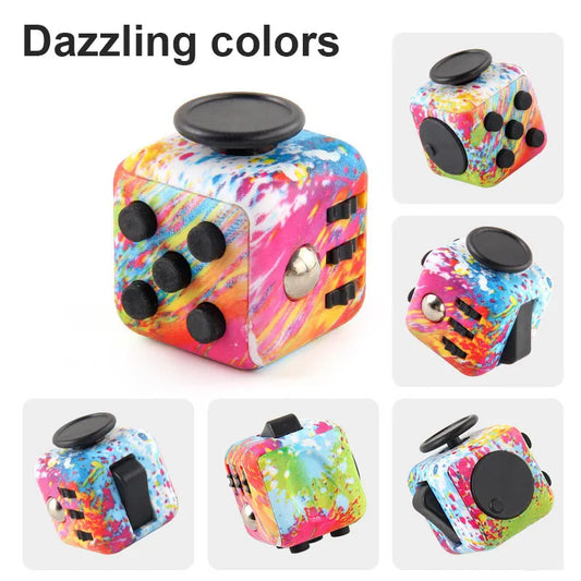 Color Cubes Antistress Toys Fidget Decompression Toy Anti-stress Anti Stress Games For Adults Antistress anxiety Kids Gift