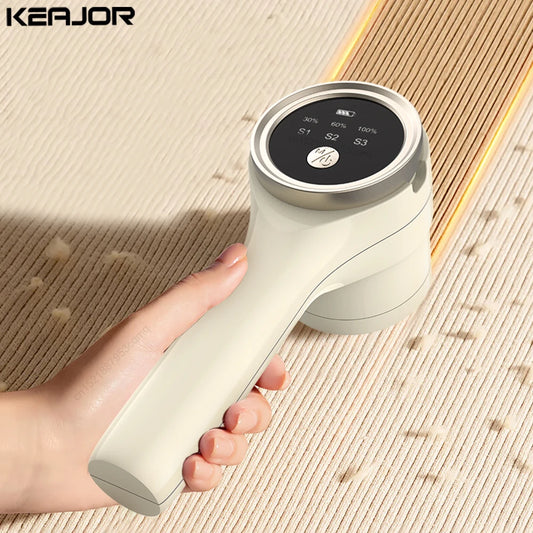 Lint Remover for Clothing Electric Pellet Fluff Remover Rechargeable Portable Fabric HairBall Shaver Removes Lint from Clothes