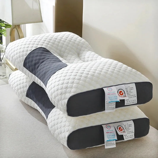 Super 3D Ergonomic Pillow Sleep Neck Pillow Protects The Neck Spine Orthopedic Contour Pillow Bedding for All Sleeping Positions
