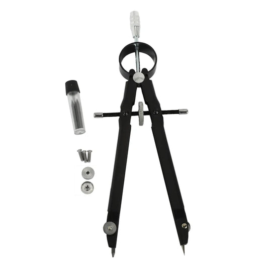 Professional Compass, Compass Geometry Set with Lock, Math and Precision Compass, Metal and Durable for Solid and Plane Precis