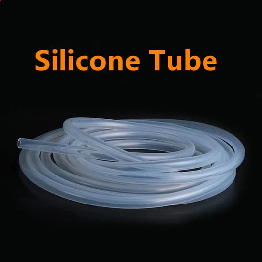 5 Meters Transparent Food Grade Silicone tube 2 4 6 8 10 12 Flexible Garden Rubber hose Aquarium Soft Tubing Silicone pipe